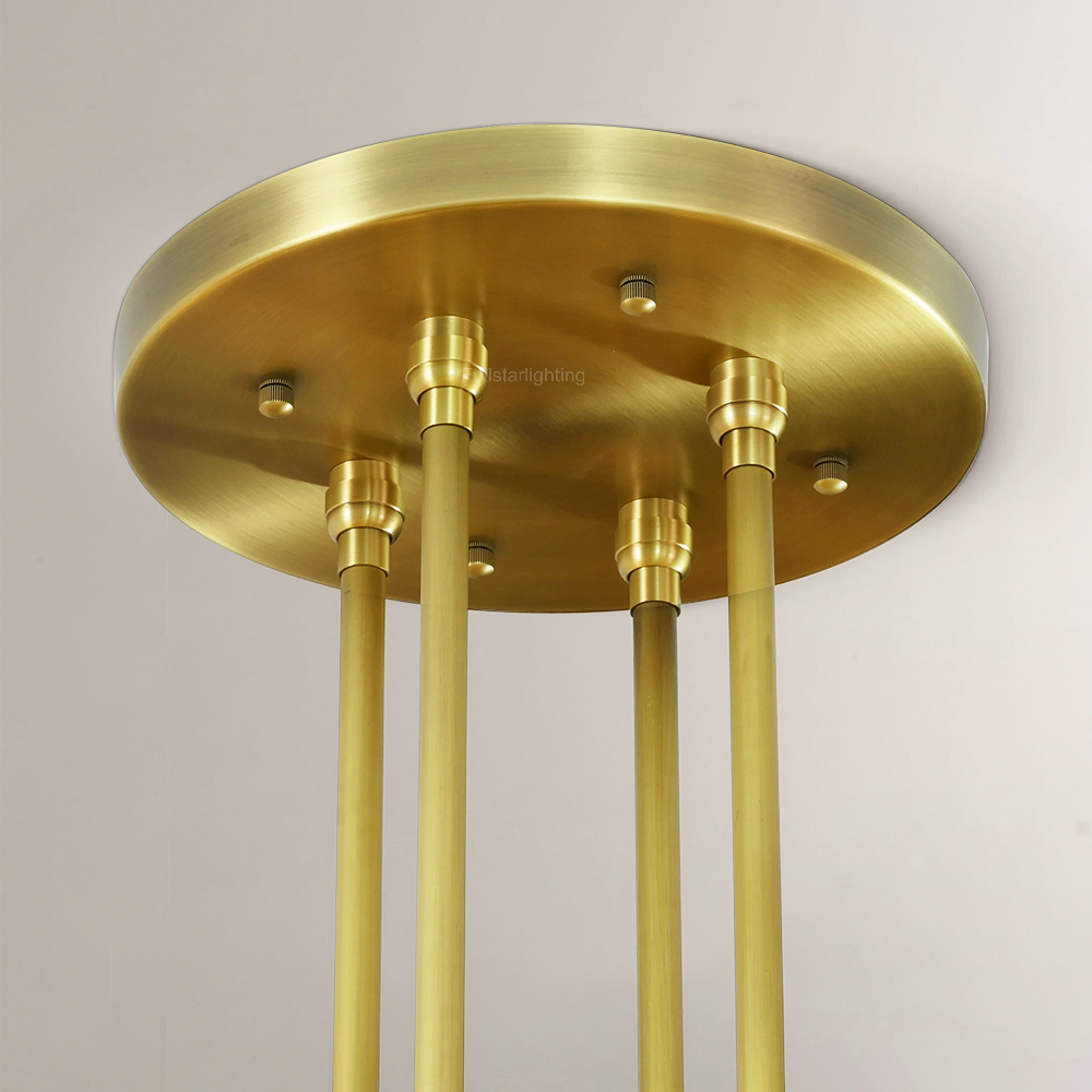 Acelvane Wine-Glass Round 2-Tier Chandelier - XYlight
