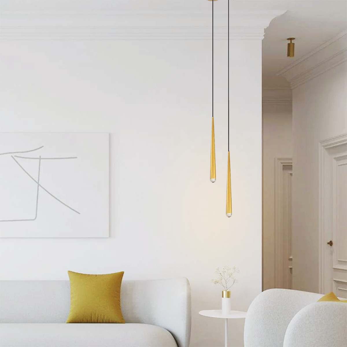 Akormen Round Tubular Pendant - XYlight