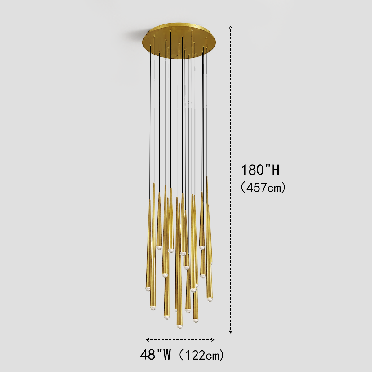 Akormen Round Tubular Pendant - XYlight