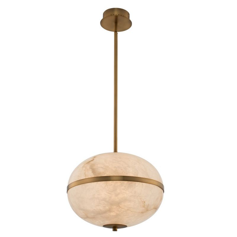 Alabaster Canterbury LED Mini Pendant - XYlight