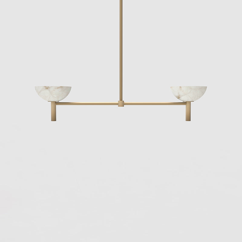 Alabaster Kitchen Island Pendant