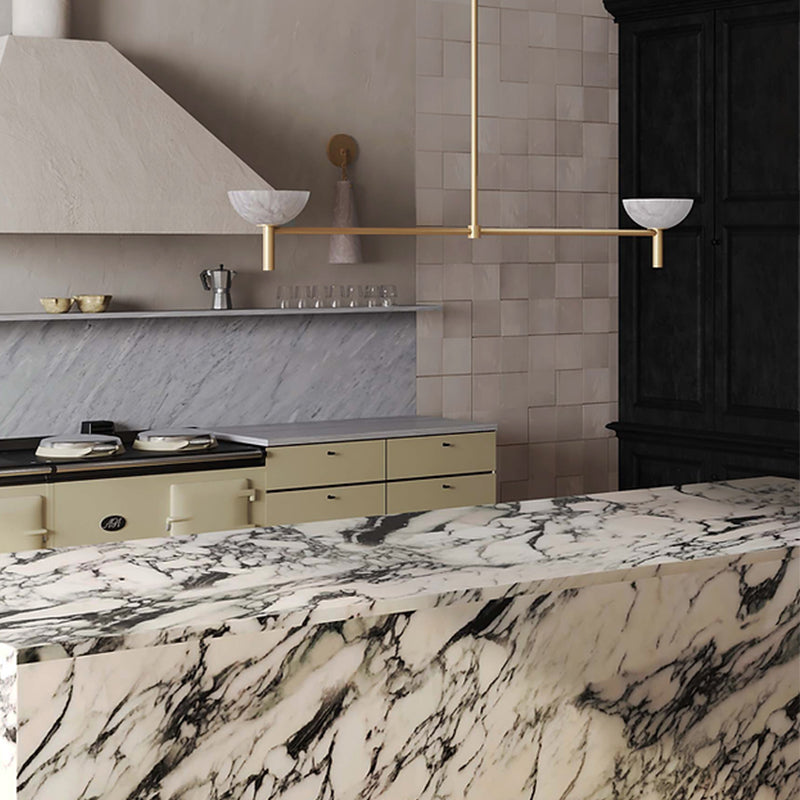 Alabaster Kitchen Island Pendant - XYlight