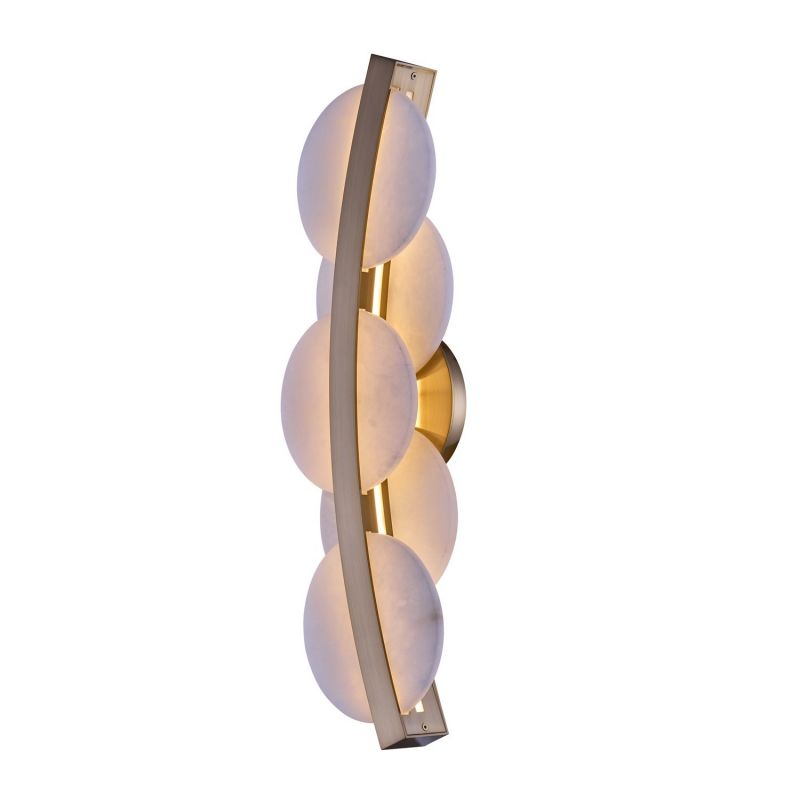 Alabaster Meridian LED Wall Sconce - XYlight
