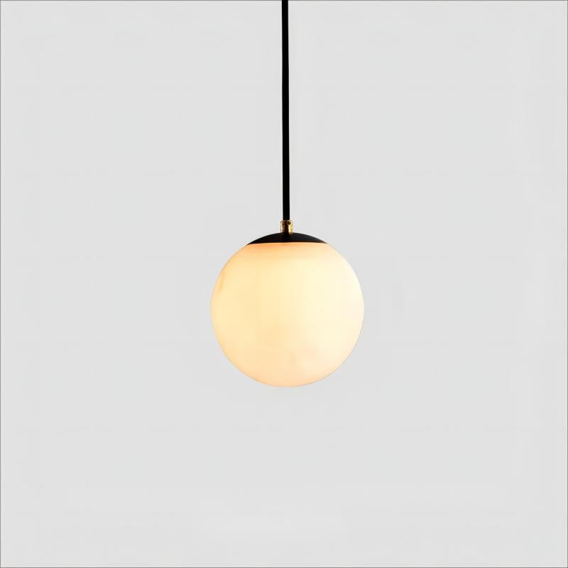 Alabaster Modern Round Ball Chandelier - XYlight