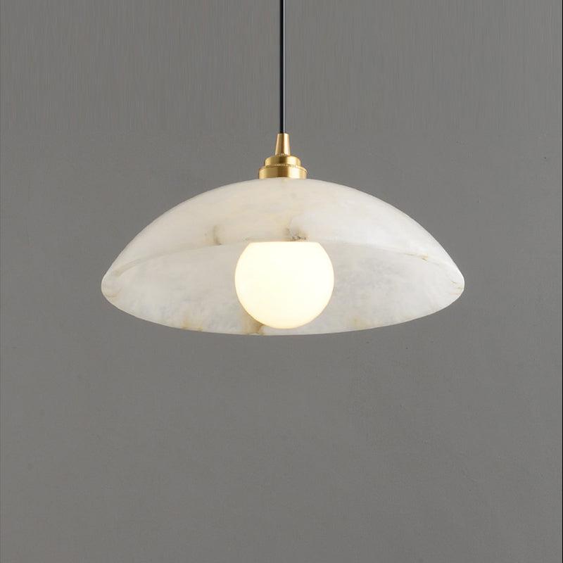 Alabaster Modern Art Pendant - XYlight