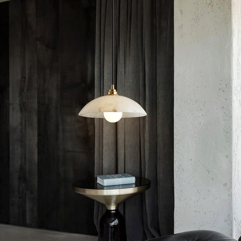 Alabaster Modern Art Pendant - XYlight