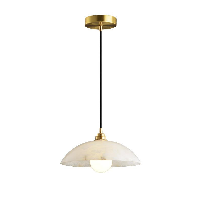 Alabaster Modern Art Pendant - XYlight