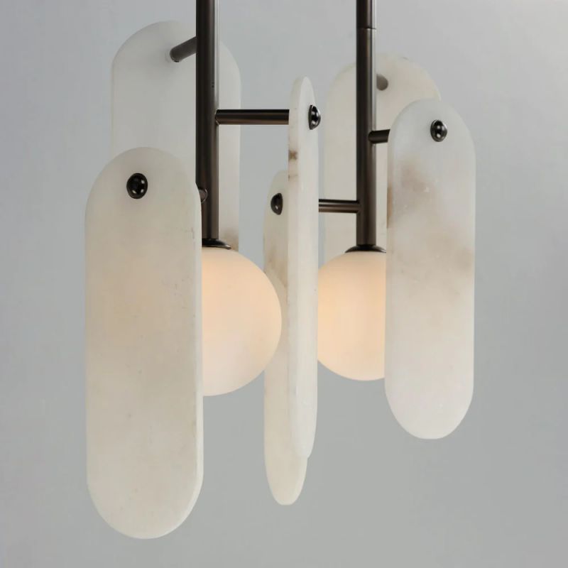 Alabaster Studio M Megalith 5-Light Pendant - XYlight