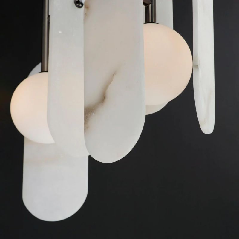 Alabaster Studio M Megalith 5-Light Pendant - XYlight