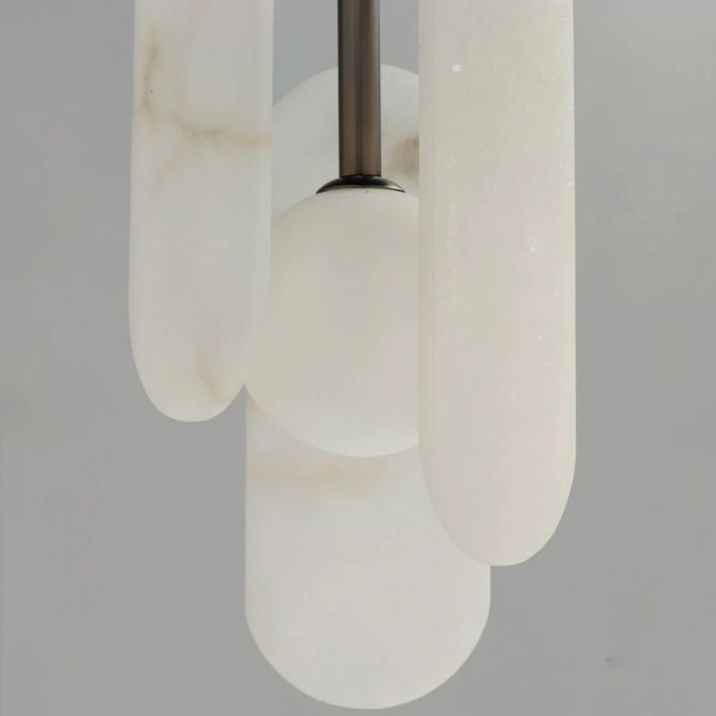 Alabaster Studio M Megalith 5-Light Pendant - XYlight