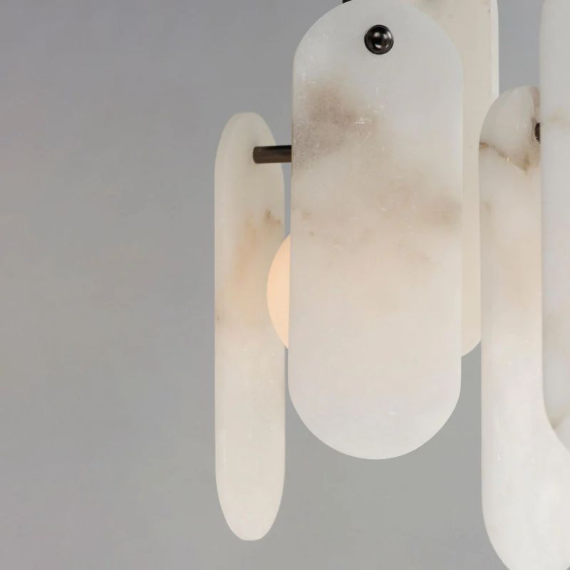 Alabaster Studio M Megalith 5-Light Pendant - XYlight