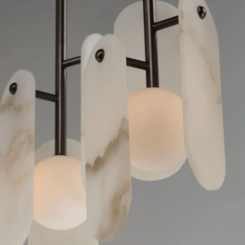 Alabaster Studio M Megalith 5-Light Pendant - XYlight