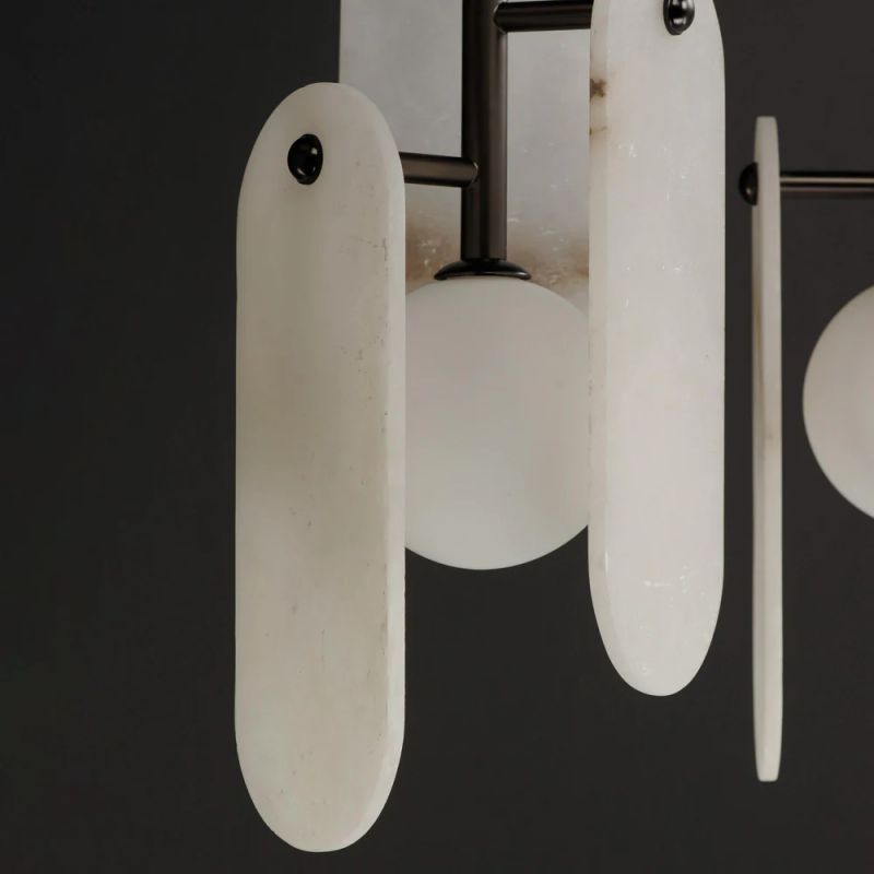 Alabaster Studio M Megalith 5-Light Pendant - XYlight