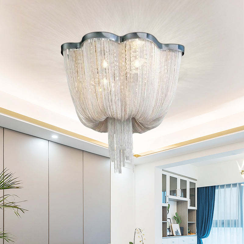 Aluminum Chain Tassel Chandelier - XYlight