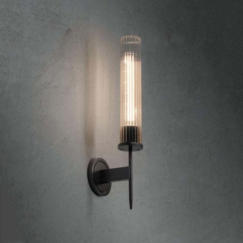 Alury Single Head Crystal Shade Candlestick Wall Sconce - XYlight
