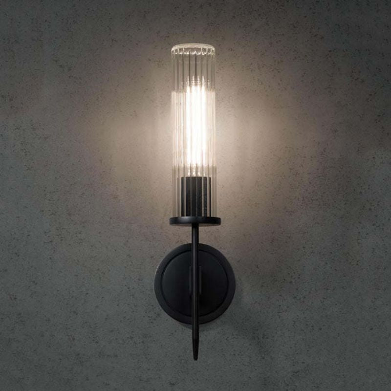 Alury Single Head Crystal Shade Candlestick Wall Sconce - XYlight