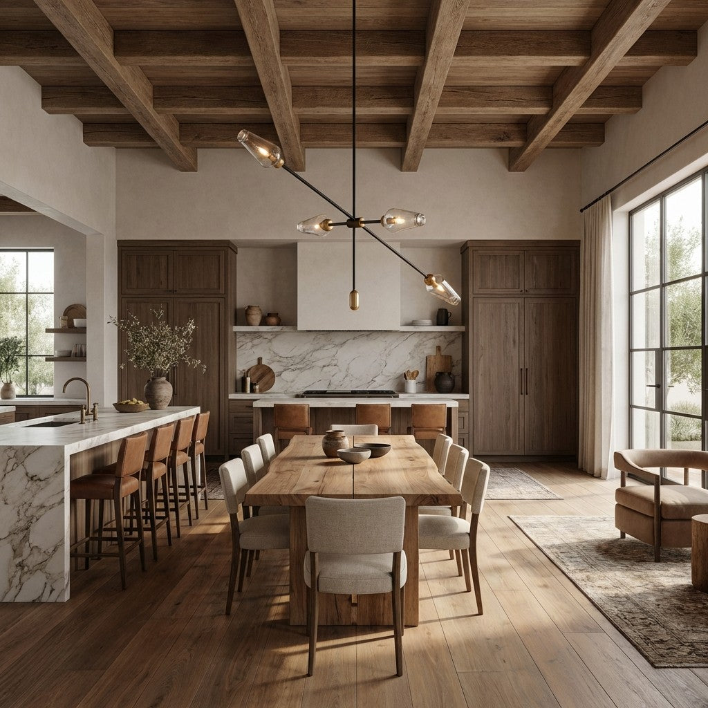 Arrow Bronze Glass Chandelier - XYlight