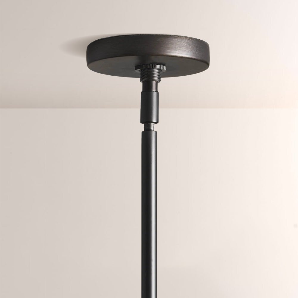 Arrow Bronze Glass Chandelier - XYlight