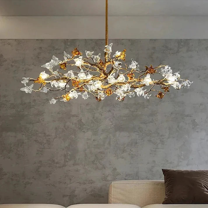 Asut Sculptural Branch Chandelier - XYlight