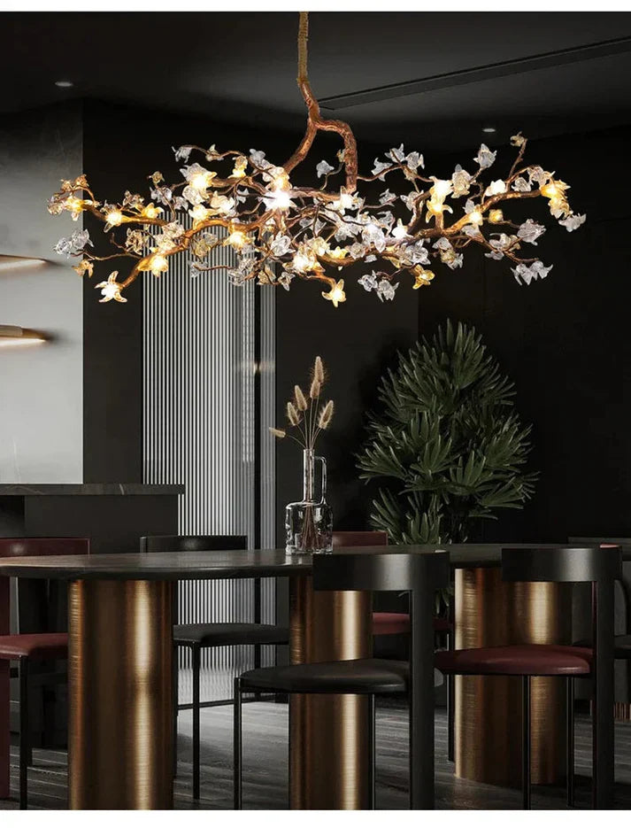 Asut Sculptural Branch Chandelier - XYlight