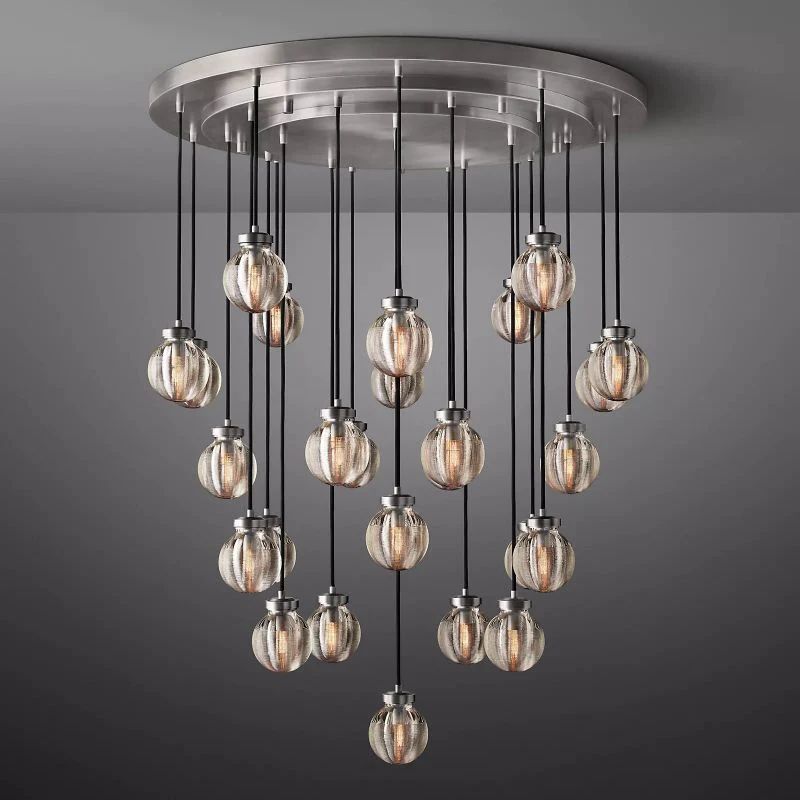 Bervadune Spherical Modern Round Chandelier - XYlight
