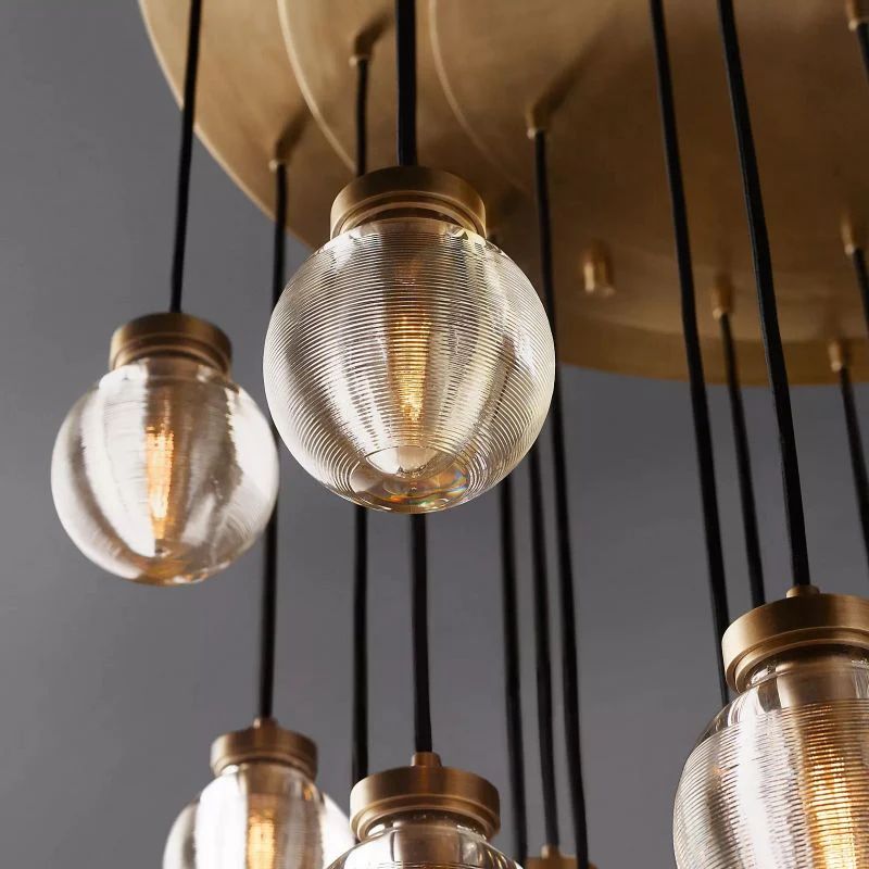 Bervadune Spherical Modern Round Chandelier - XYlight