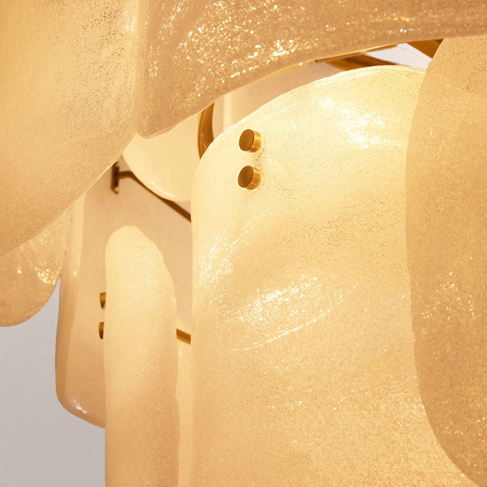 Blaira Tiered Blown Glass Chandelier - XYlight