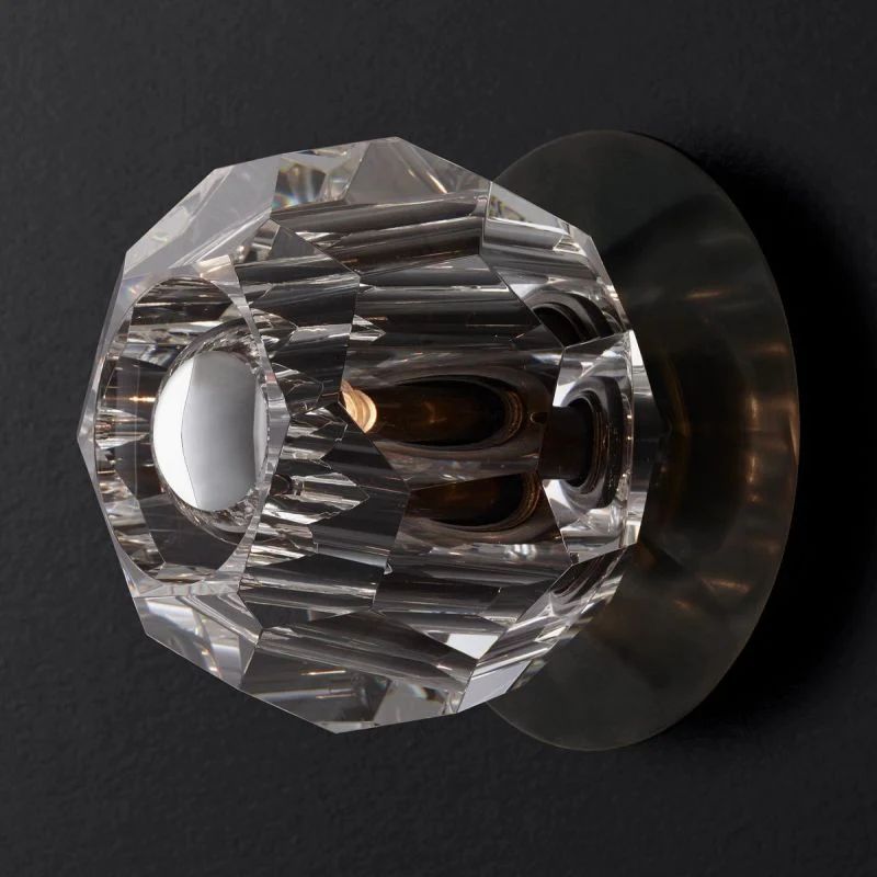 Bonmelor Glass Petite Wall Sconce - XYlight