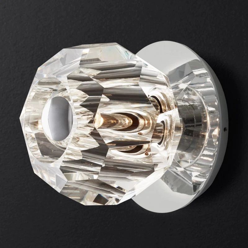 Bonmelor Glass Petite Wall Sconce - XYlight