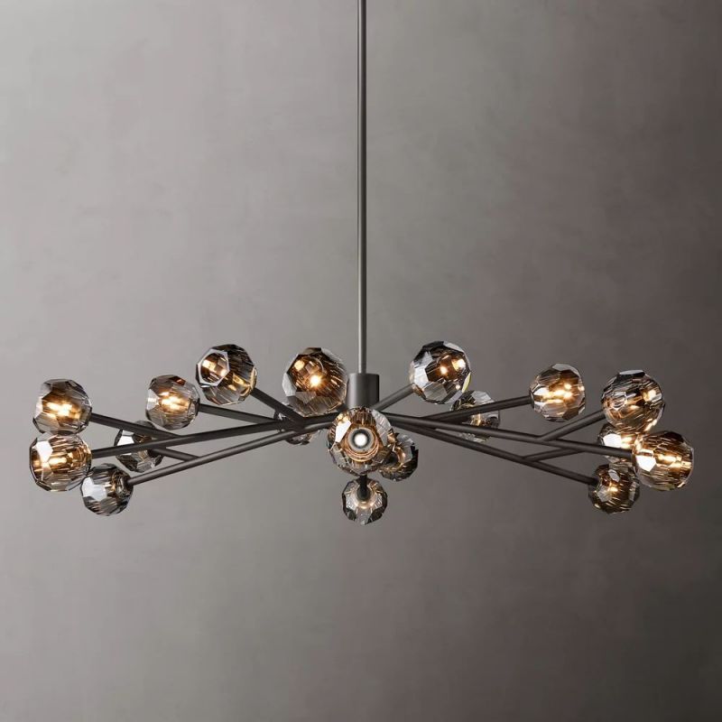 Bonmelor Glass Round Chandelier - XYlight