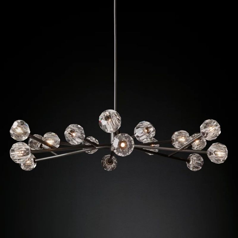 Bonmelor Glass Round Chandelier - XYlight