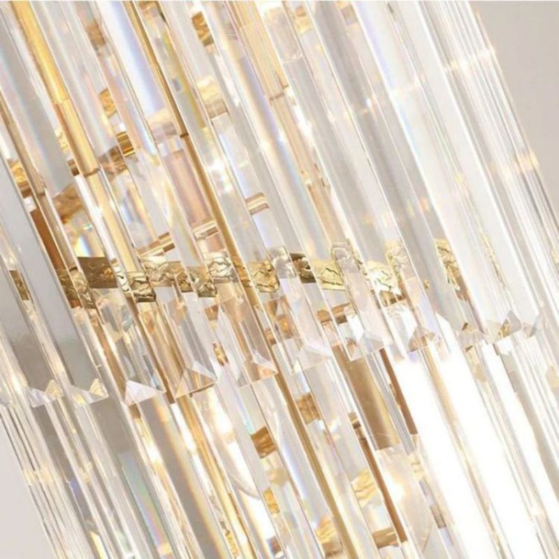 Bourbons Louis 2-Story Crystal Round Chandelier - XYlight