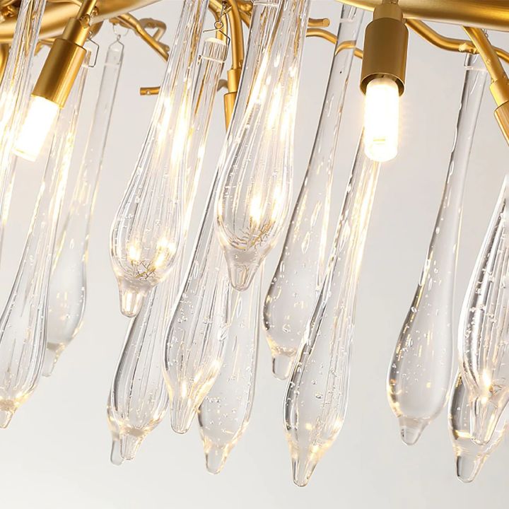Branch Aqua Makrama Chandeliers - XYlight