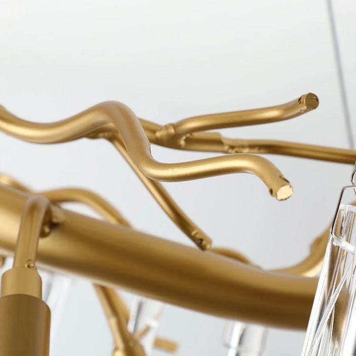 Branch Aqua Makrama Chandeliers - XYlight