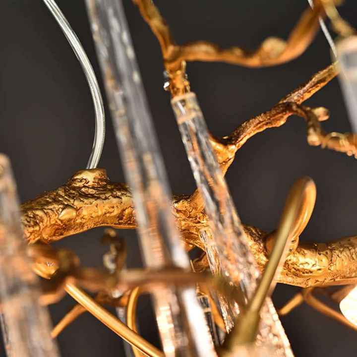 Branch Aqua Makrama Chandeliers - XYlight