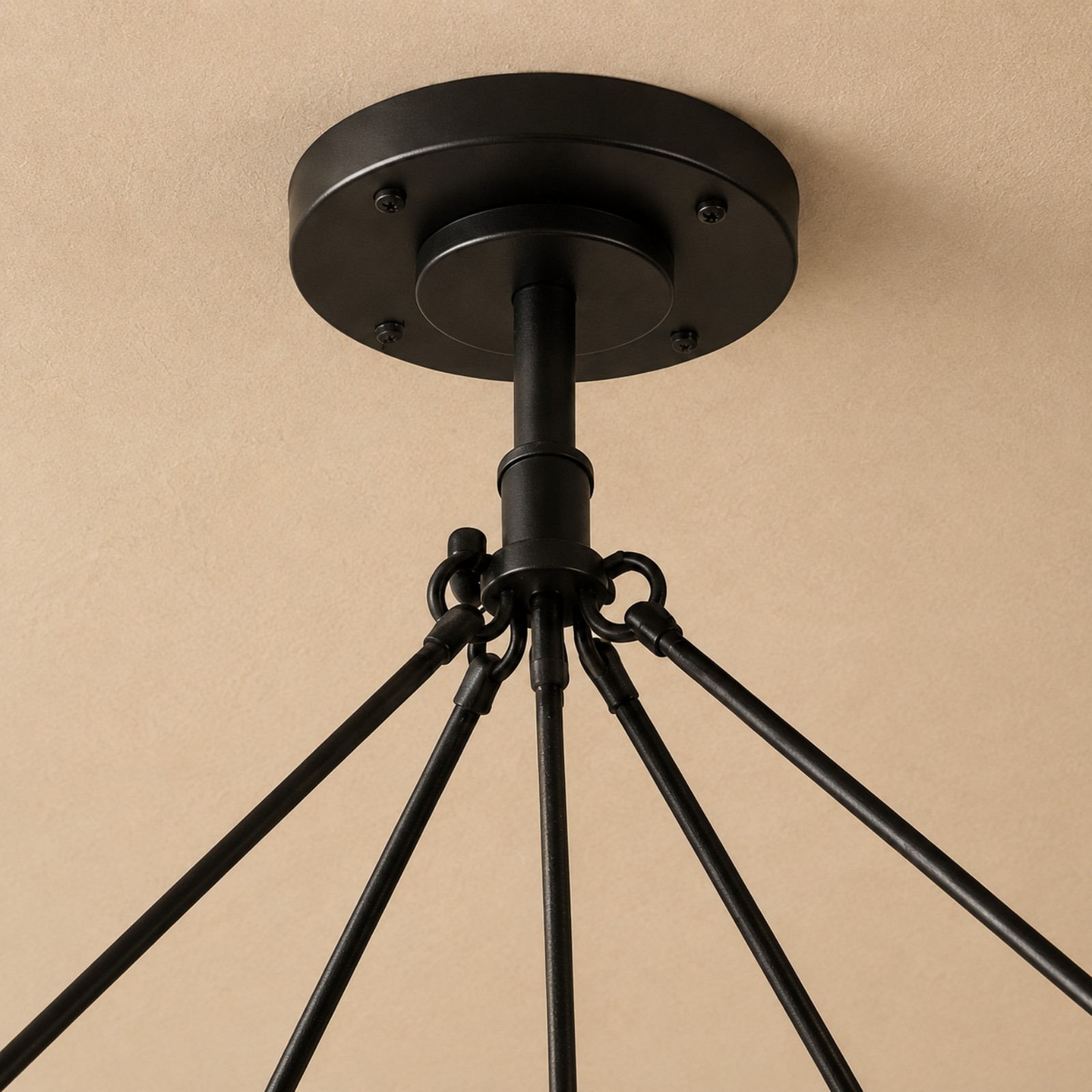 Camorven Vintage Filament Round Outdoor Chandelier - XYlight