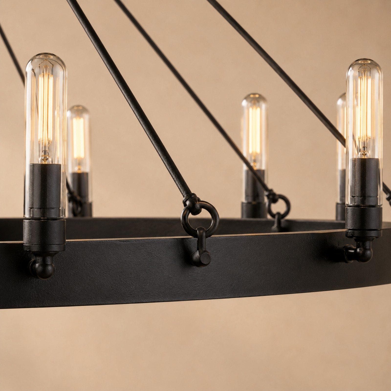 Camorven Vintage Filament Round Outdoor Chandelier - XYlight