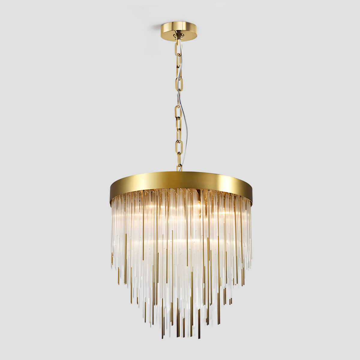 Canavor Aged 12-Light Chandelier - XYlight