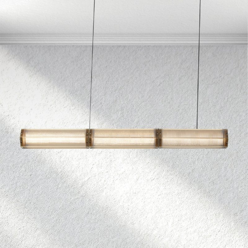 Carey Sunleaf Linear Chandelier