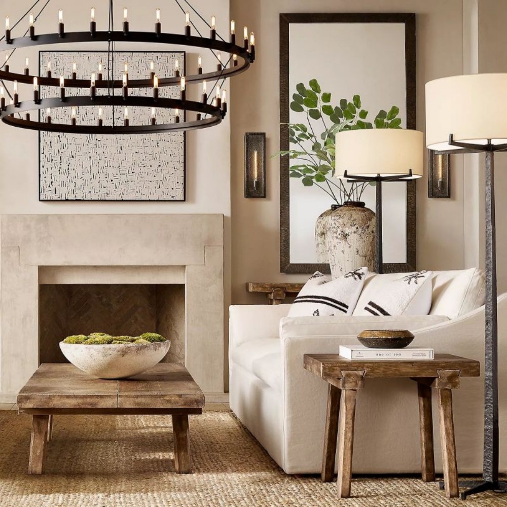 Cemalorn Vintage Filament 2-Tier Chandelier - XYlight