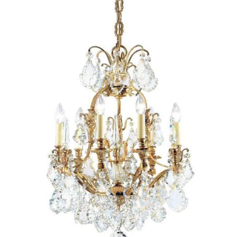 Cermivane Classical Crystal Glass Chandelier