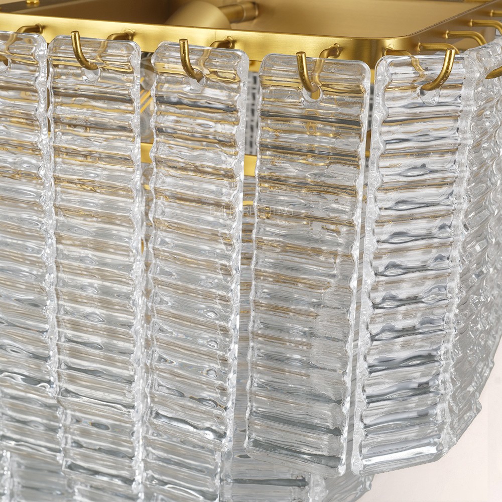 Chan Smoke Rectangle Chandelier - XYlight