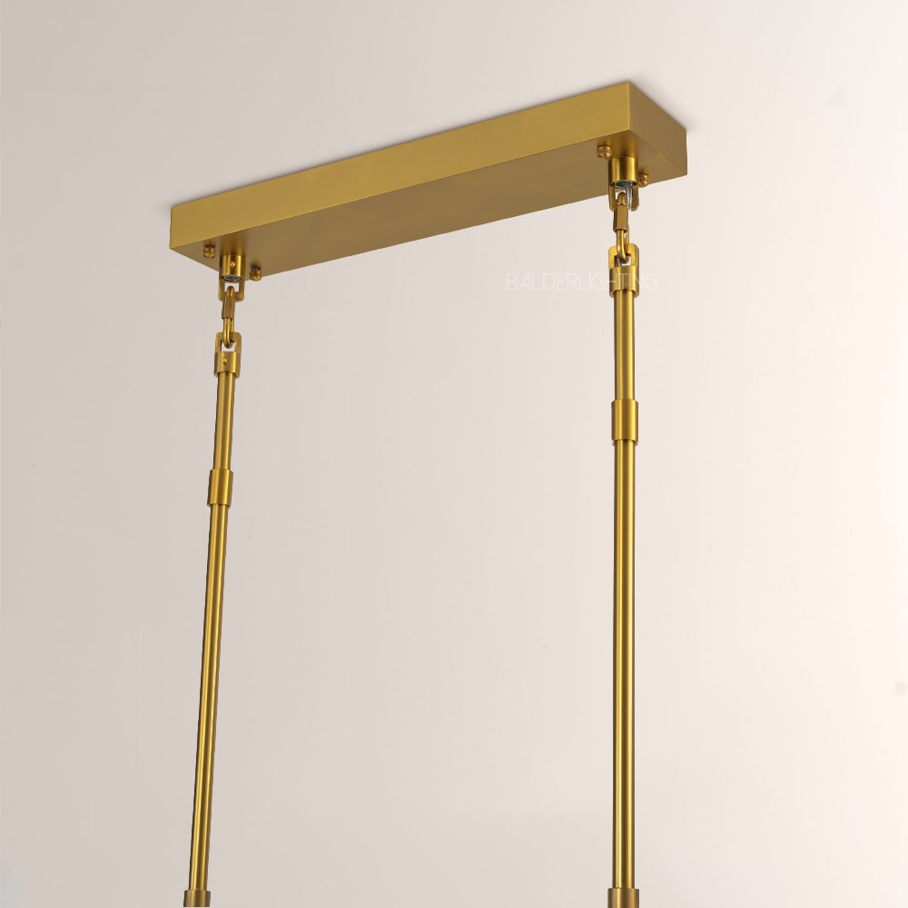 Chan Smoke Rectangle Chandelier - XYlight