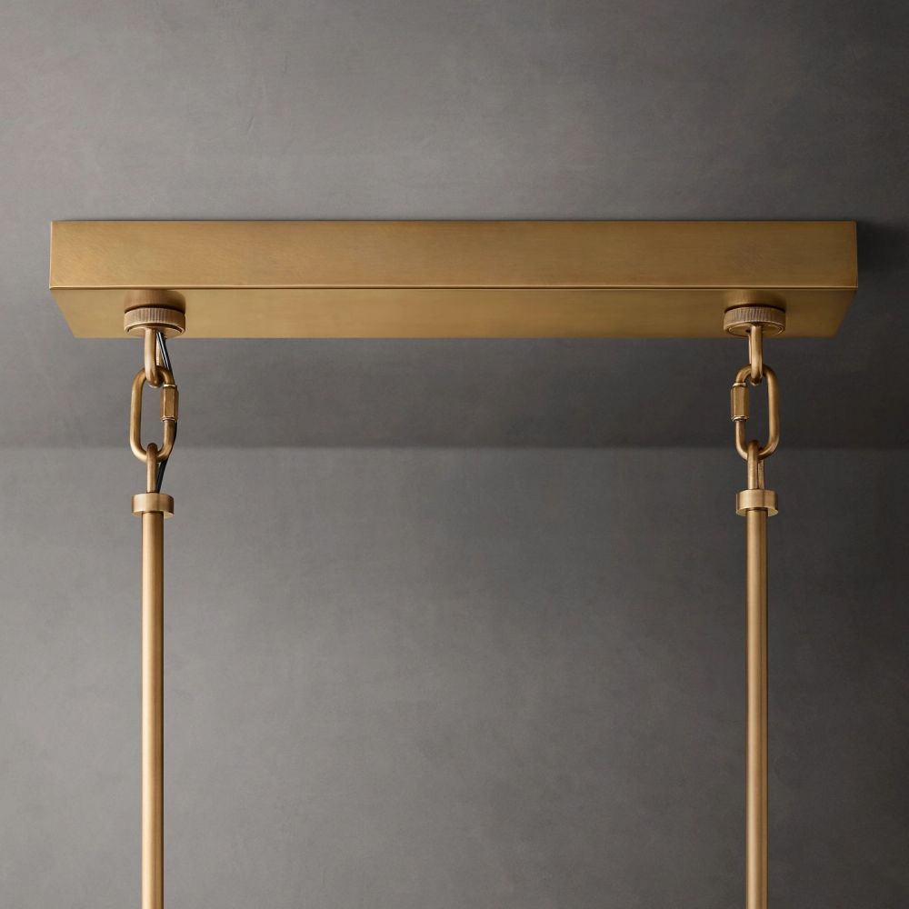 Chan Smoke Rectangle Chandelier - XYlight