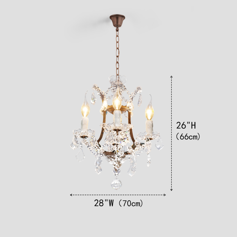 Classical Antique Crystal Chandelier