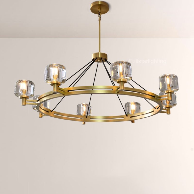 Demeart Round Chandelier