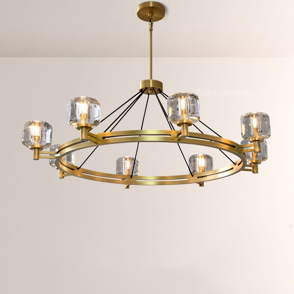 Demeart Round Chandelier - XYlight