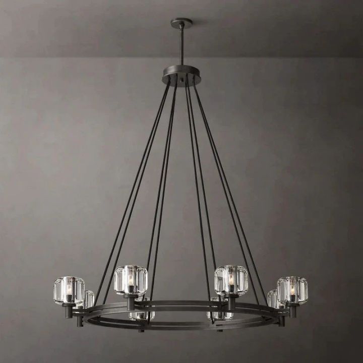 Demeart Round Chandelier - XYlight