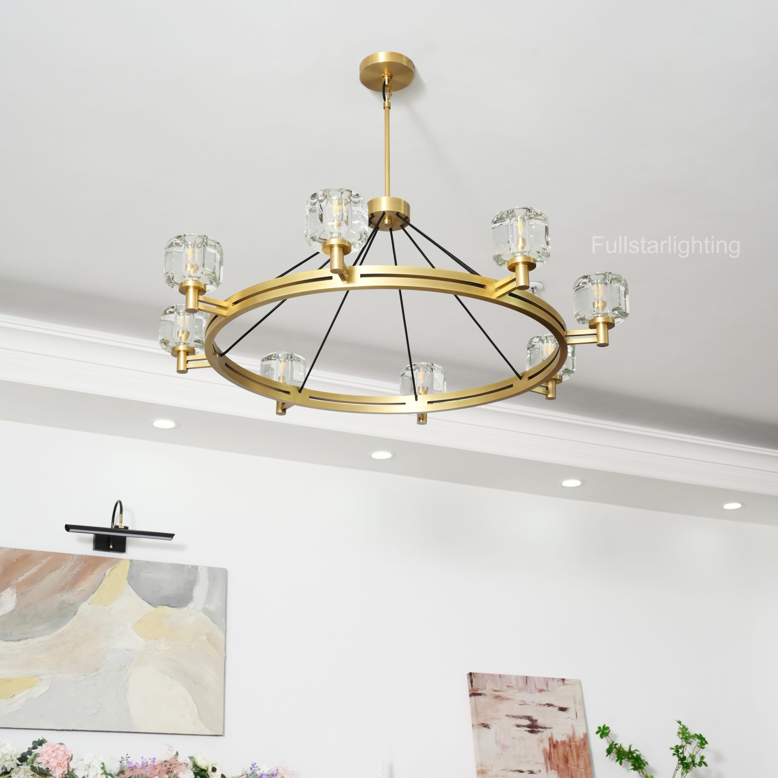 Demeart Round Chandelier - XYlight