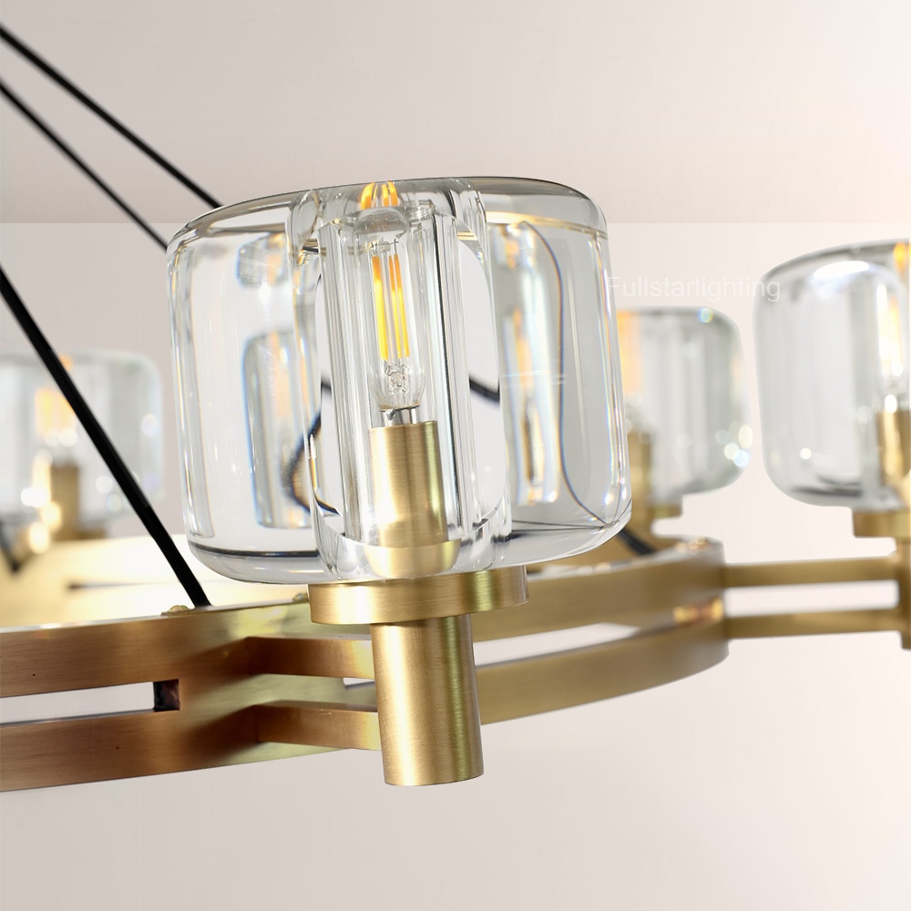Demeart Round Chandelier - XYlight